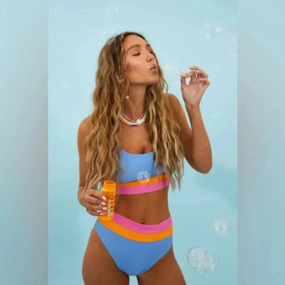 Beach Riot Other - Beach Riot Fluorescent Eva Top B267